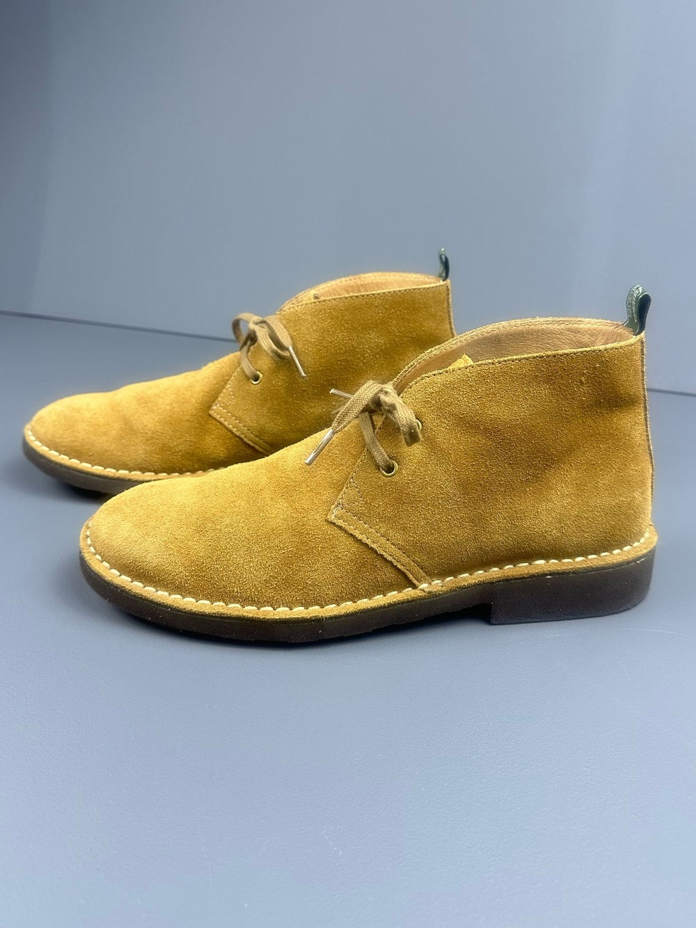 Polo Ralph Lauren Talan Chukka Boots Mens 8.5D Desert Tan Suede Desert Boots